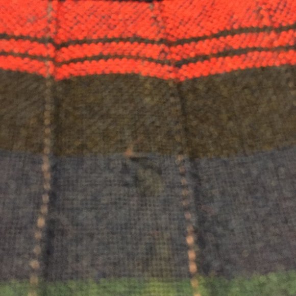 VINTAGE PENDLETON REVERSIBLE PLEATED PLAID MIDI SKIRTS SIZE 30 - Picture 9 of 10